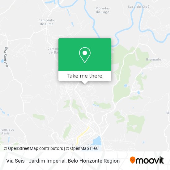 Via Seis - Jardim Imperial map