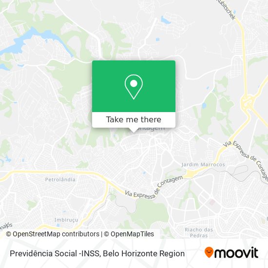 Previdência Social -INSS map