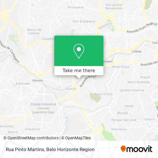 Rua Pinto Martins map