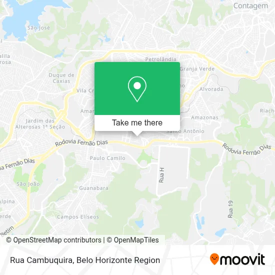 Rua Cambuquira map