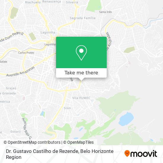 Dr. Gustavo Castilho de Rezende map