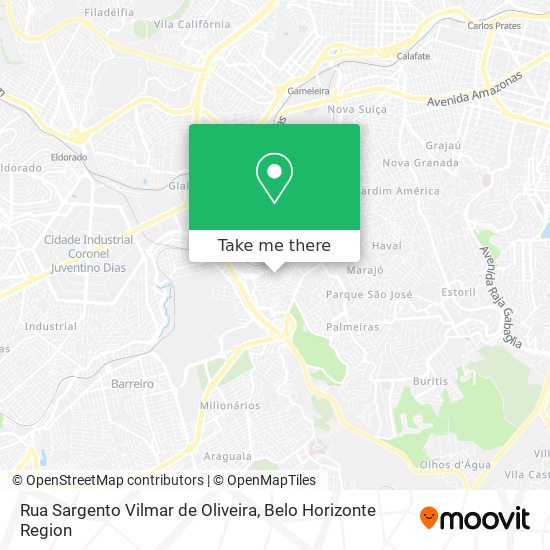 Rua Sargento Vilmar de Oliveira map