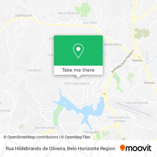 Rua Hildebrando de Oliveira map