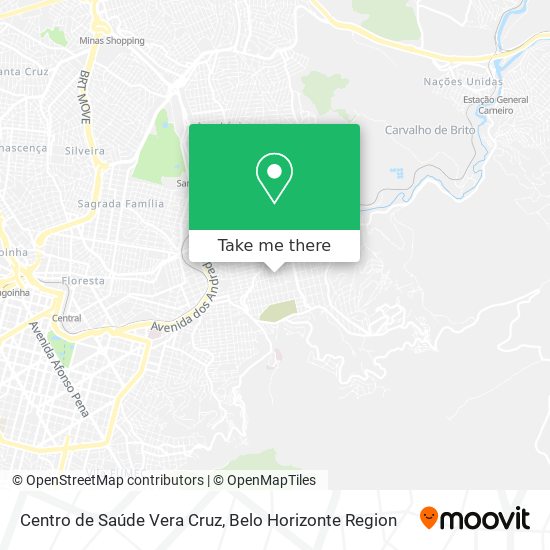 Centro de Saúde Vera Cruz map