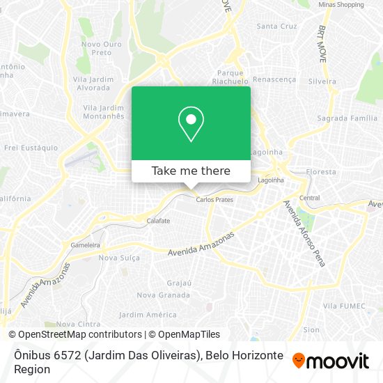 Ônibus 6572 (Jardim Das Oliveiras) map