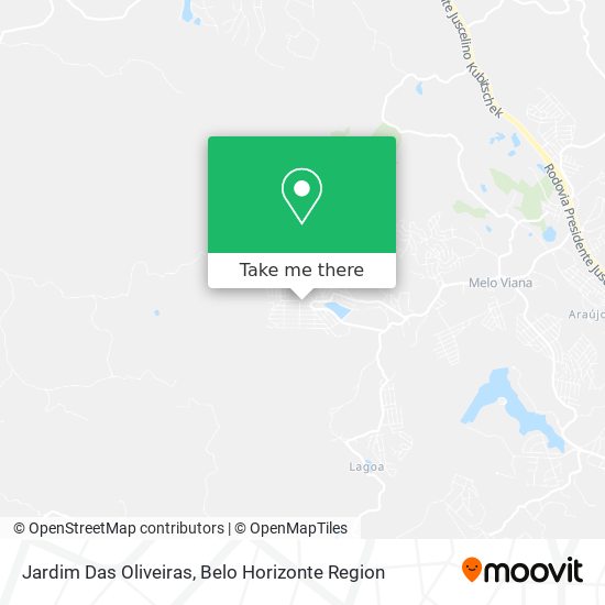 Jardim Das Oliveiras map