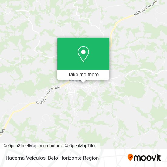 Itacema Veículos map