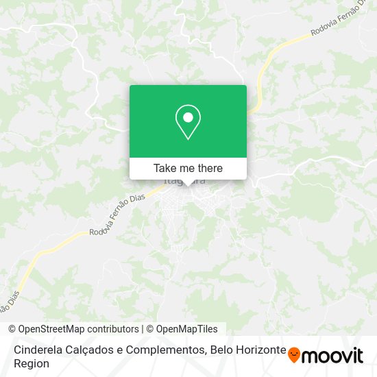 Cinderela Calçados e Complementos map