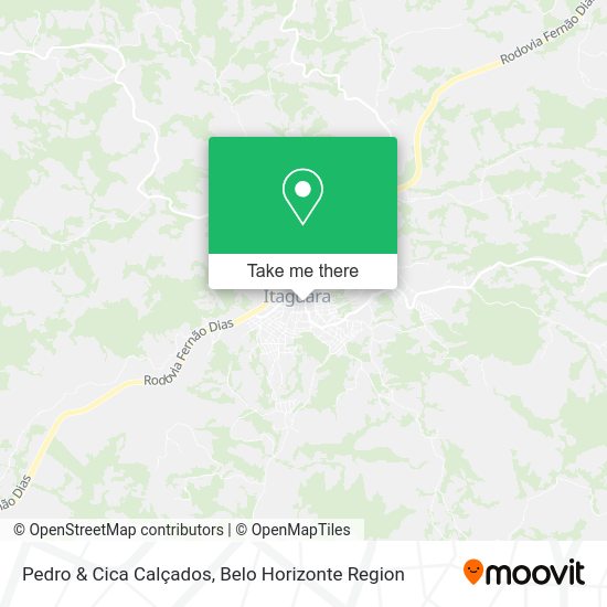 Pedro & Cica Calçados map