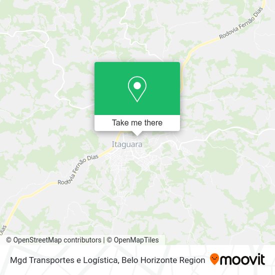 Mgd Transportes e Logística map