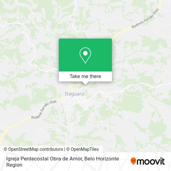 Igreja Pentecostal Obra de Amor map