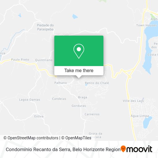 Condomínio Recanto da Serra map