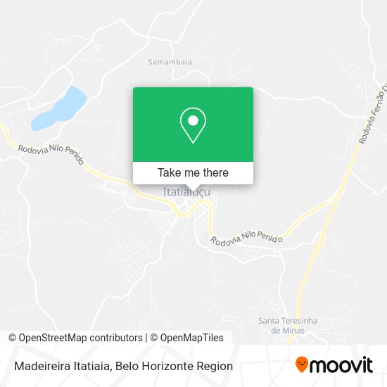 Madeireira Itatiaia map