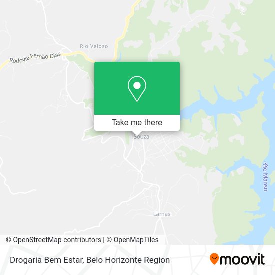 Drogaria Bem Estar map