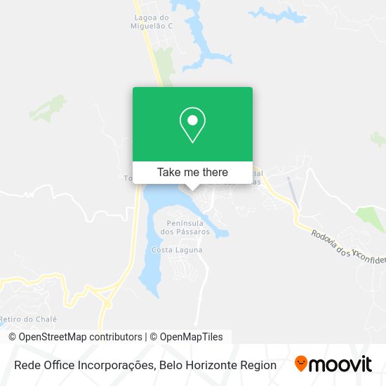 Rede Office Incorporações map