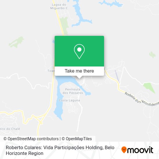 Roberto Colares: Vida Participações Holding map