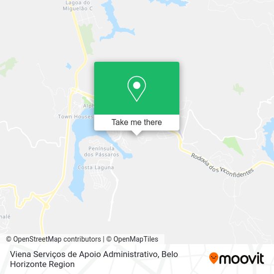 Viena Serviços de Apoio Administrativo map