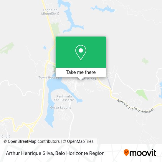 Arthur Henrique Silva map
