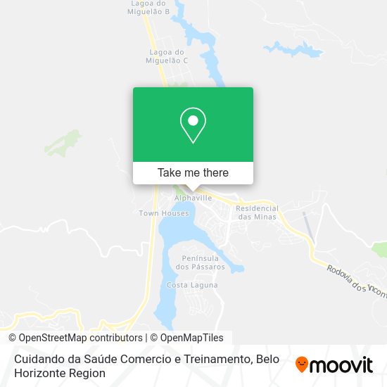Cuidando da Saúde Comercio e Treinamento map