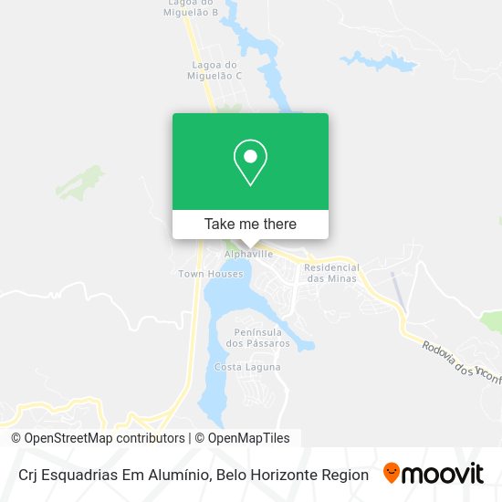 Crj Esquadrias Em Alumínio map