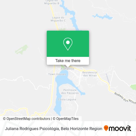 Juliana Rodrigues Psicológia map