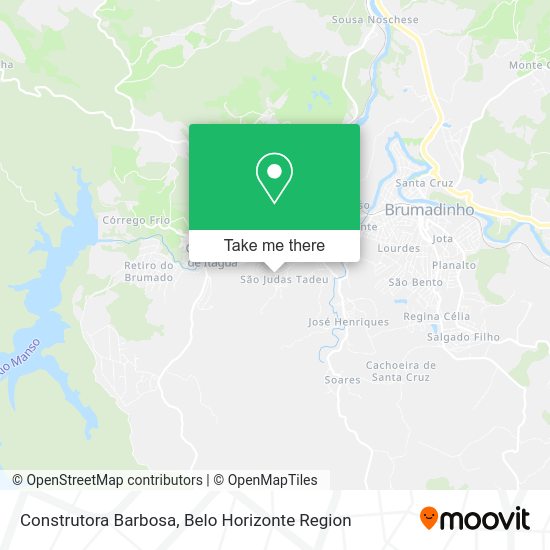 Construtora Barbosa map