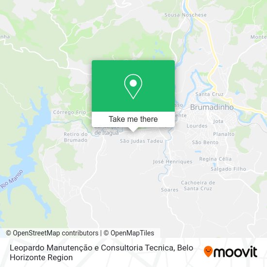Leopardo Manutenção e Consultoria Tecnica map