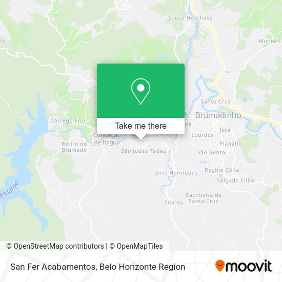 San Fer Acabamentos map