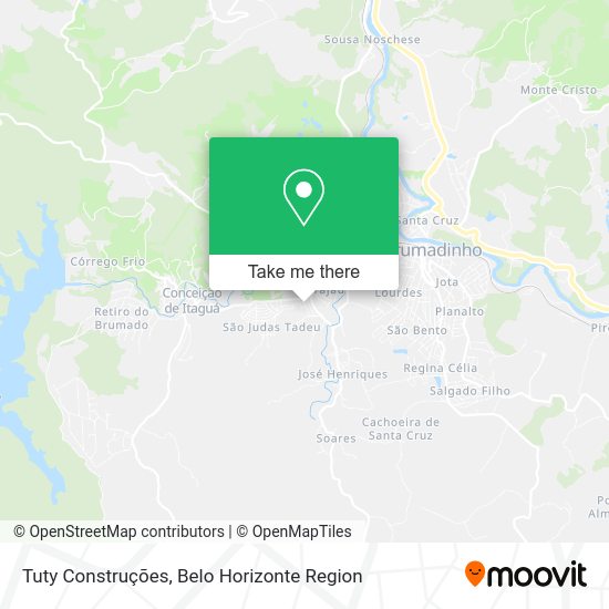 Tuty Construções map