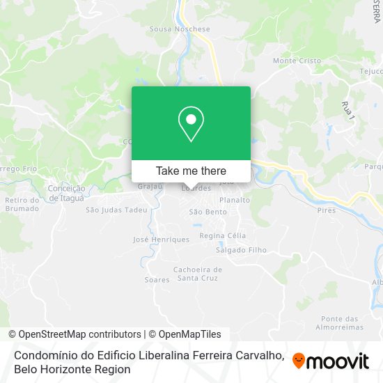 Condomínio do Edificio Liberalina Ferreira Carvalho map
