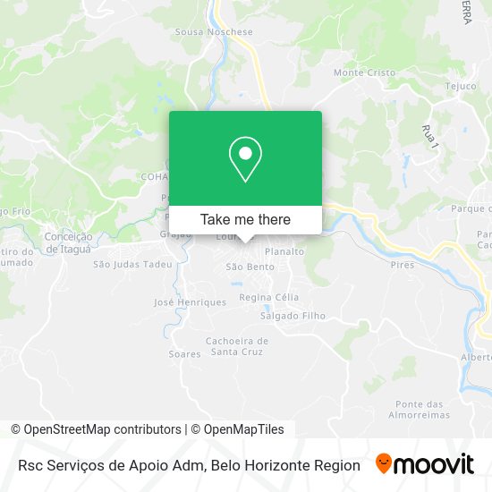 Rsc Serviços de Apoio Adm map