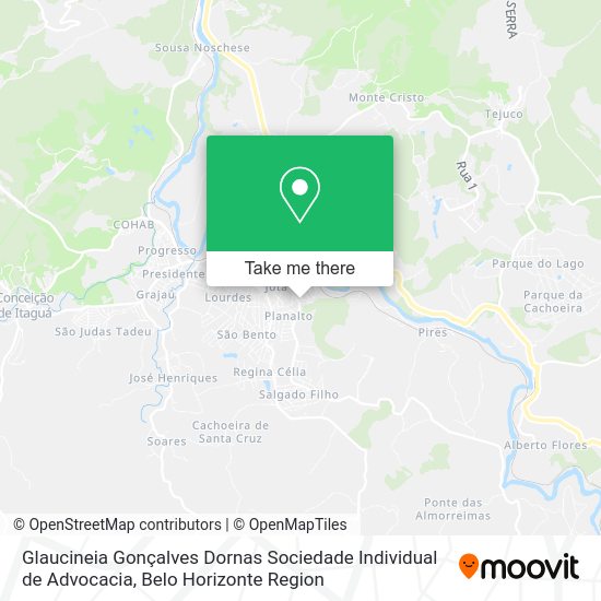 Glaucineia Gonçalves Dornas Sociedade Individual de Advocacia map