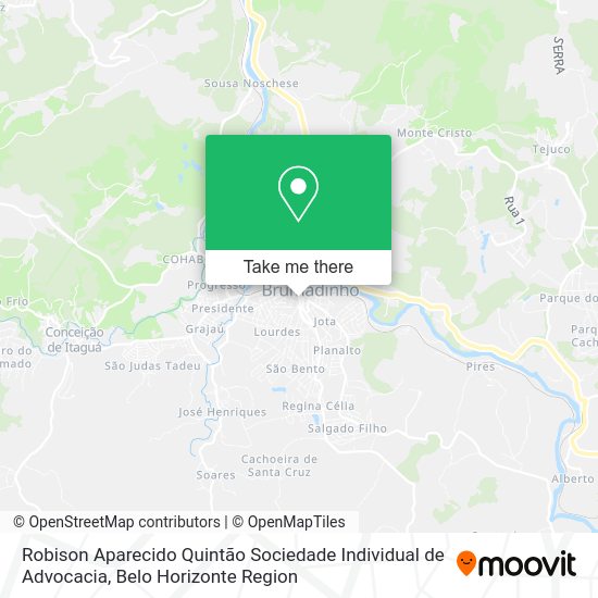 Robison Aparecido Quintão Sociedade Individual de Advocacia map