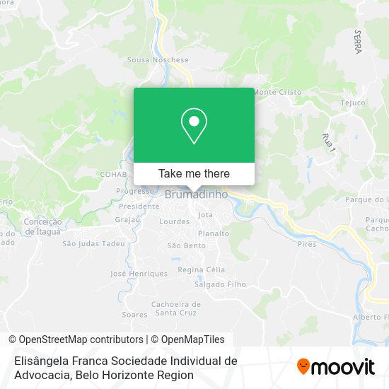 Elisângela Franca Sociedade Individual de Advocacia map