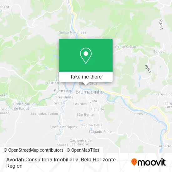 Avodah Consultoria Imobiliária map