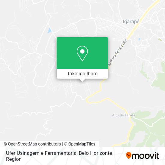 Ufer Usinagem e Ferramentaria map