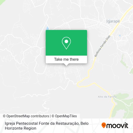 Igreja Pentecostal Fonte da Restauração map