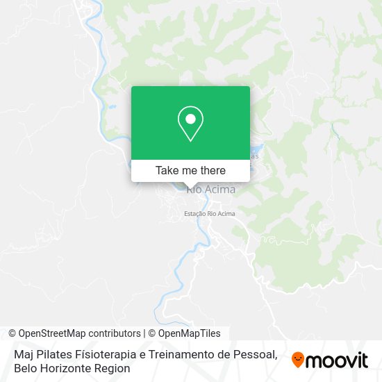 Maj Pilates Físioterapia e Treinamento de Pessoal map
