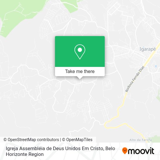 Igreja Assembléia de Deus Unidos Em Cristo map