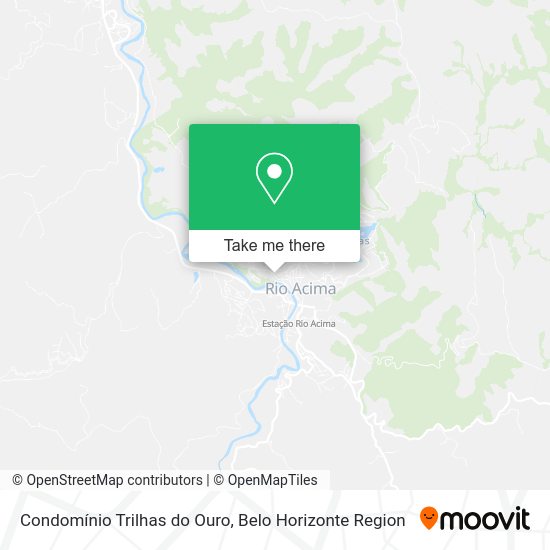 Condomínio Trilhas do Ouro map