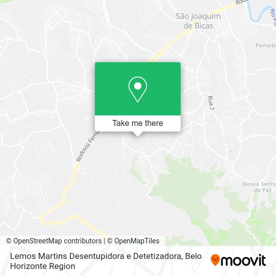 Lemos Martins Desentupidora e Detetizadora map