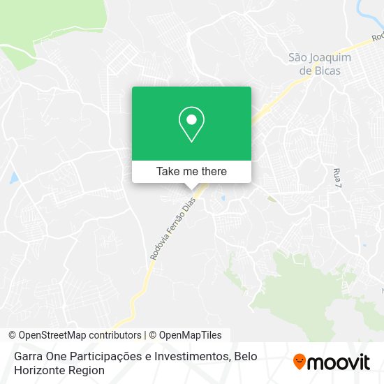 Garra One Participações e Investimentos map