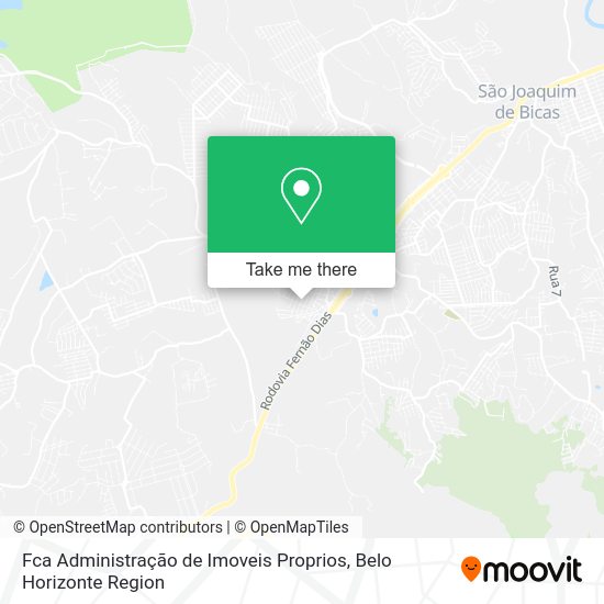 Fca Administração de Imoveis Proprios map