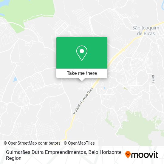 Guimarães Dutra Empreendimentos map