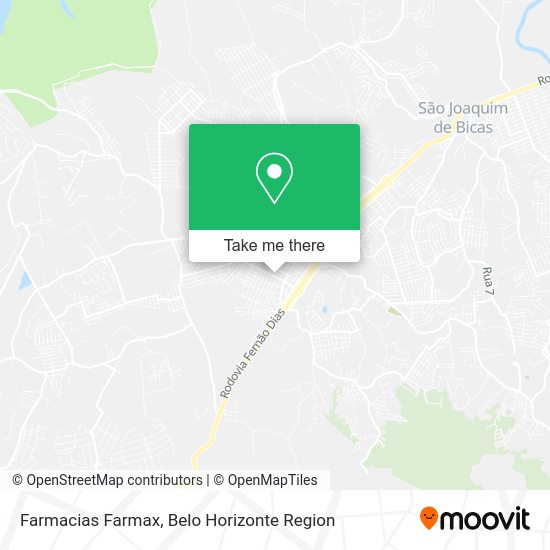 Farmacias Farmax map