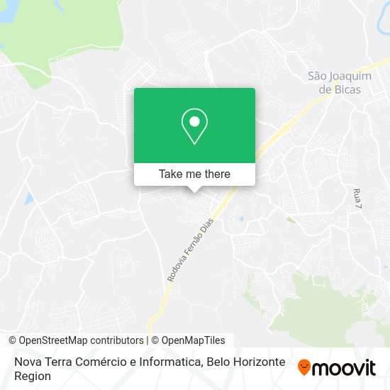 Nova Terra Comércio e Informatica map