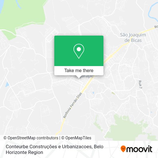 Conteurbe Construções e Urbanizacoes map