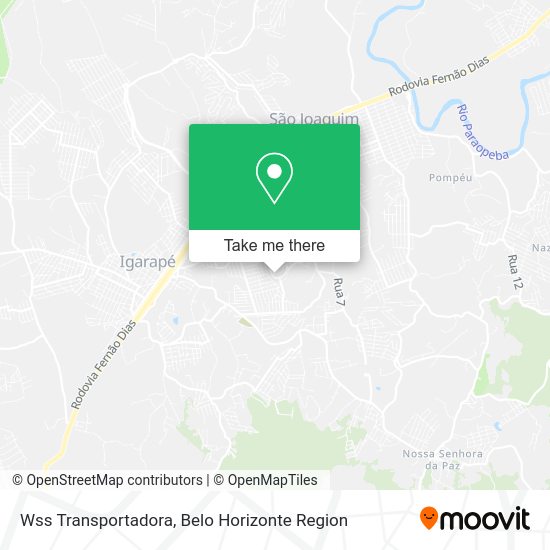 Wss Transportadora map