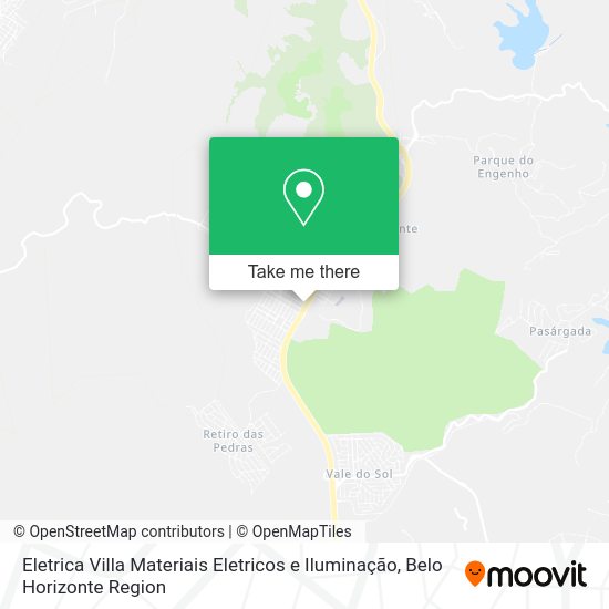 Eletrica Villa Materiais Eletricos e Iluminação map