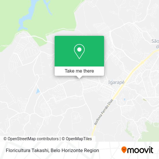 Floricultura Takashi map
